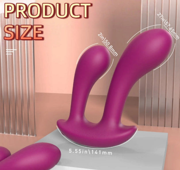 Anal & G Spot Stimulator Remote Vibrator with Waterproof and Rechargeable Designs