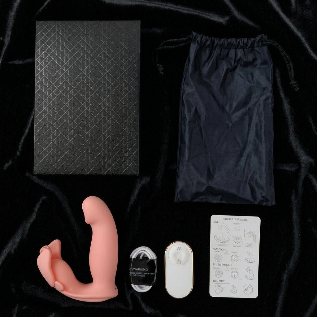 Clitoral and G Spot Stimulator Wearable Vibrator with Waterproof and Rechargeable Designs