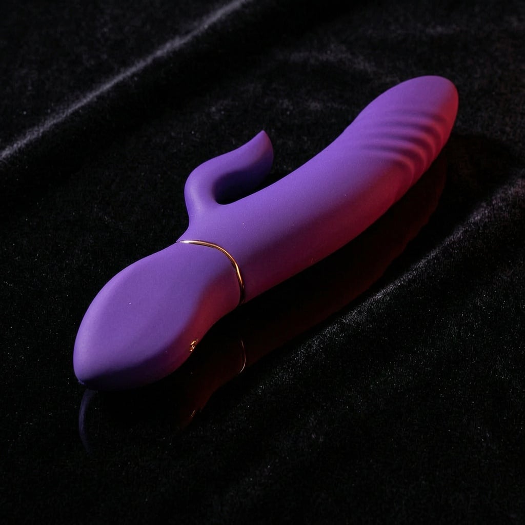 Clitorial Pulsing and Warming Thrusting Vibrator with Waterproof and Rechargeable Designs