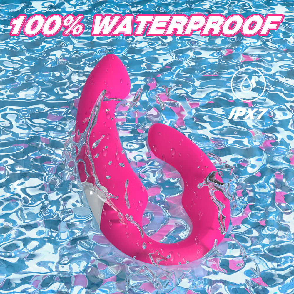 Fexi Dual End Remote Vibrator with Waterproof and Rechargeable Designs