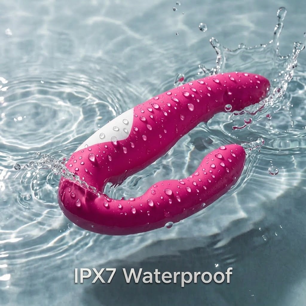 Fexi Dual End Remote Vibrator with Waterproof and Rechargeable Designs