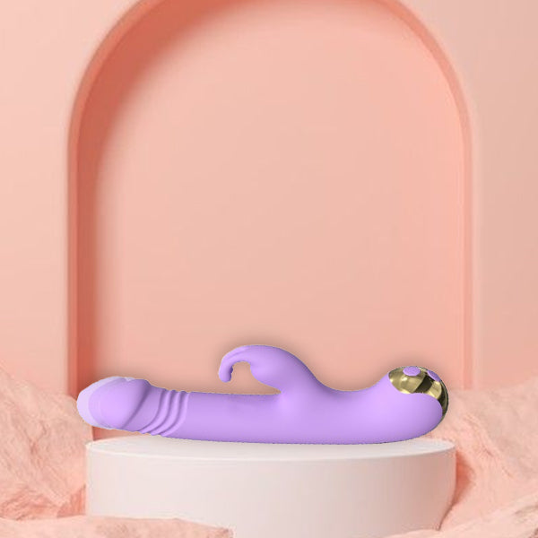 G Spot & Happy Rabbit Thrusting Vibrator with Waterproof and Rechargeable