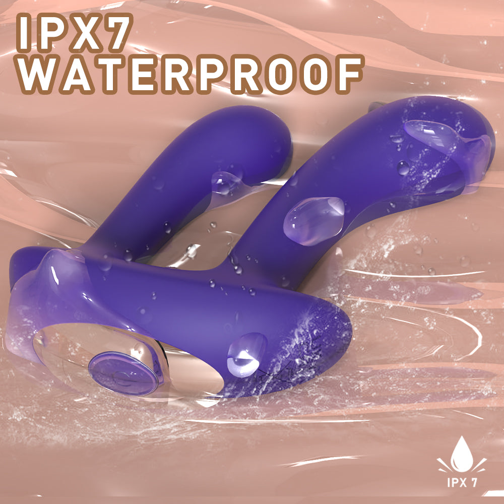 Anal & G Spot Stimulator Remote Vibrator with Waterproof and Rechargeable Designs