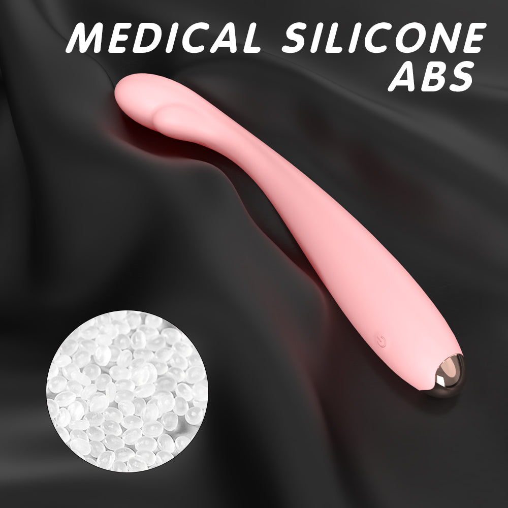 Medical-grade silicone massage wand - hypoallergenic and body-safe
