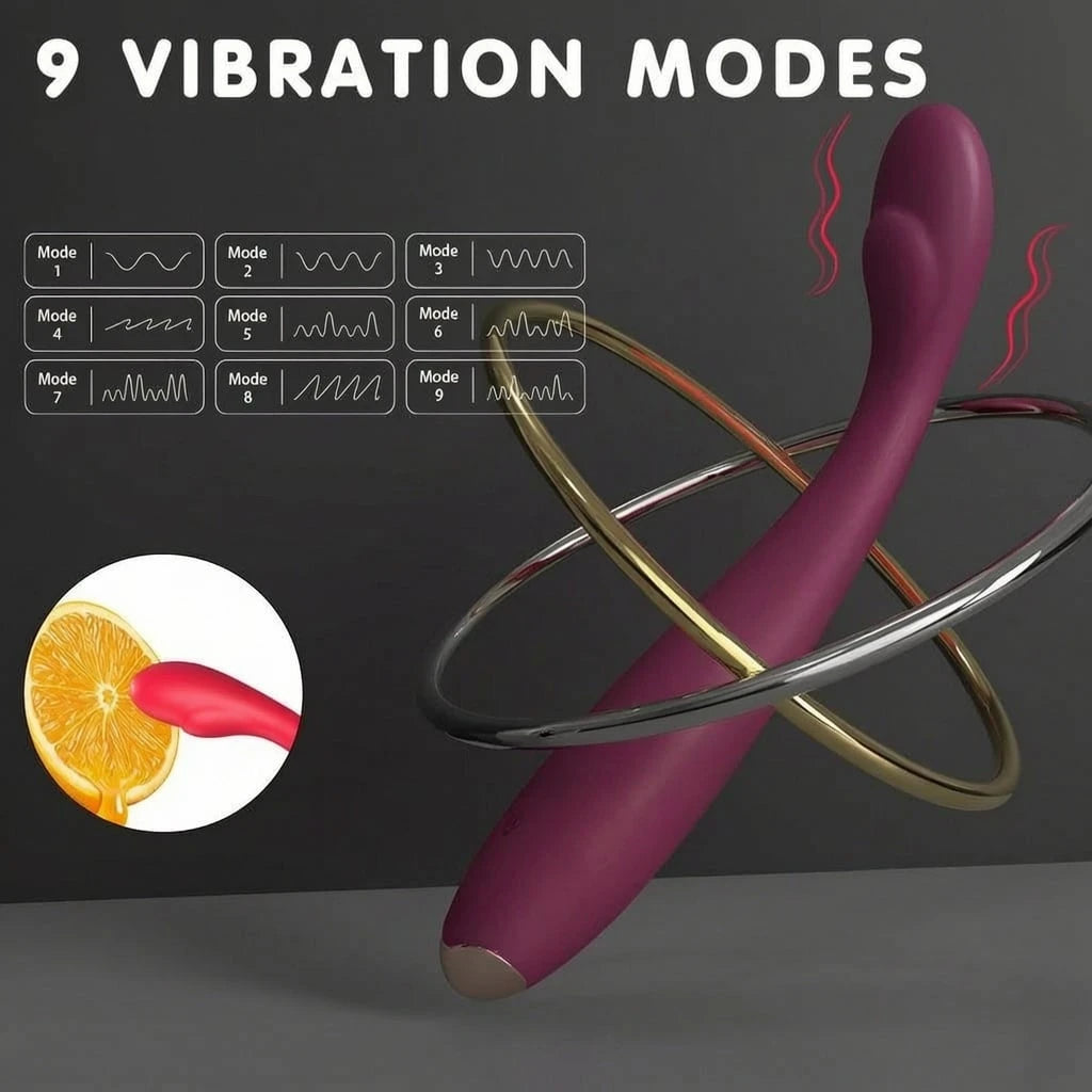 USB-rechargeable massage wand with fast charging capability
