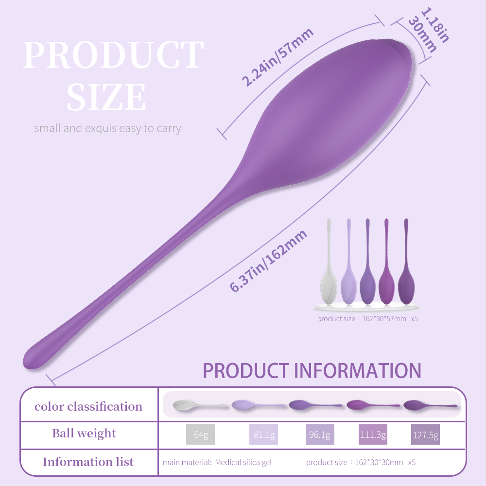 Kegel Training Set Amazing Sex with Waterproof and Rechargeable Designs