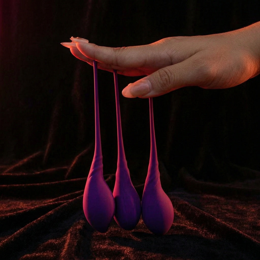 Kegel Training Set Amazing Sex Stretchy with Waterproof and Rechargeable Designs