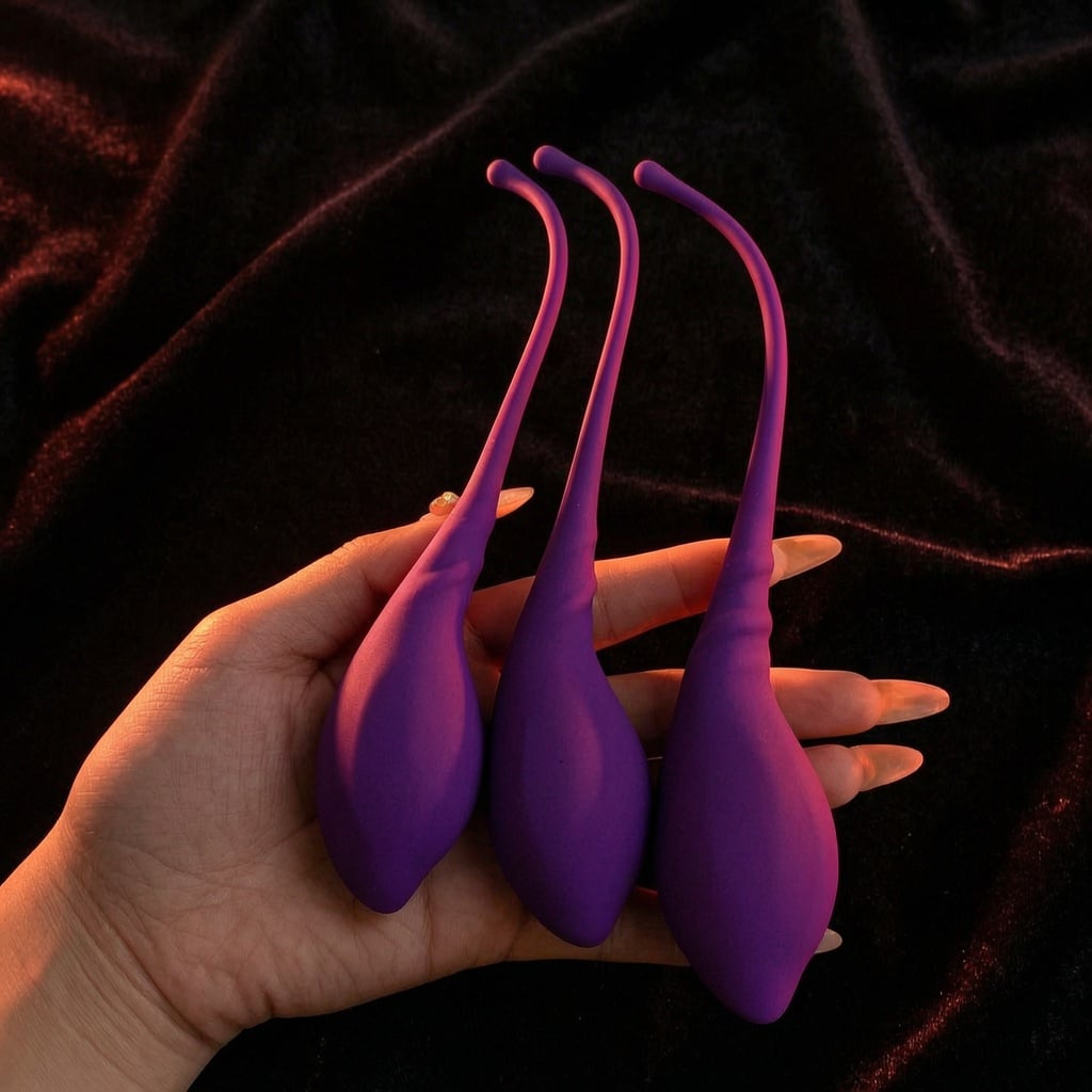 Kegel Training Set Amazing Sex Stretchy with Waterproof and Rechargeable Designs