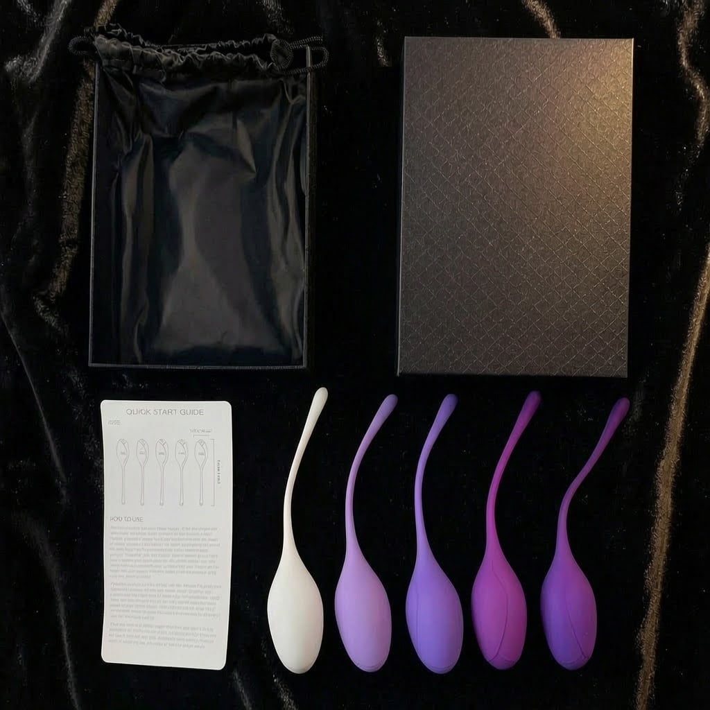 Kegel Training Set Amazing Sex with Waterproof and Rechargeable Designs
