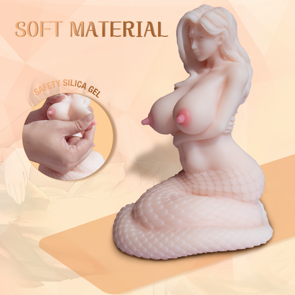 Male Stroker Small Fantasy Sex Doll Medusa with realistic Pocket Pussy