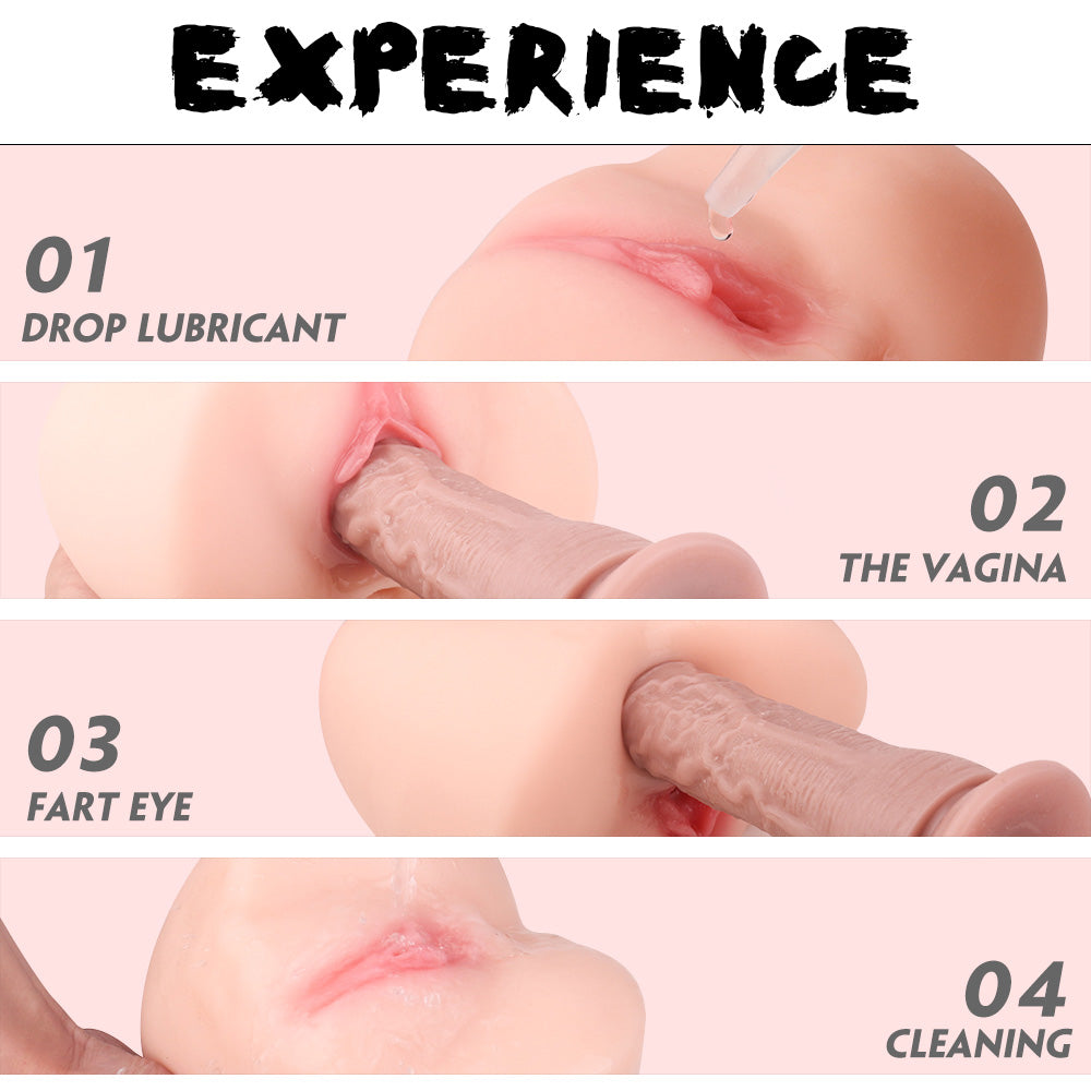 Mini Sex Doll Male Stroker Janet with realistic pussy