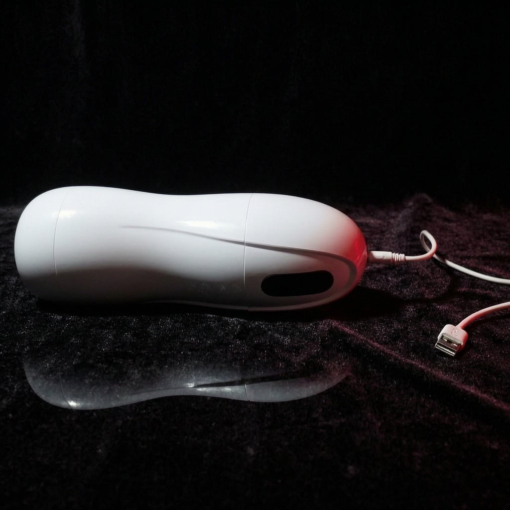 Multi-Function App Control Male Masturbator with 4 suction intensity adjustment and one-touch burst mode , 12 vibration frequency settings to deliver comprehensive massage pleasure.