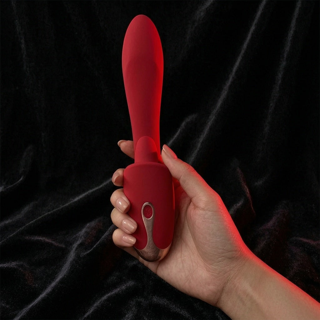 Rechargeable & Waterproof Tonue Vibrator with Waterproof and Rechargeable Designs