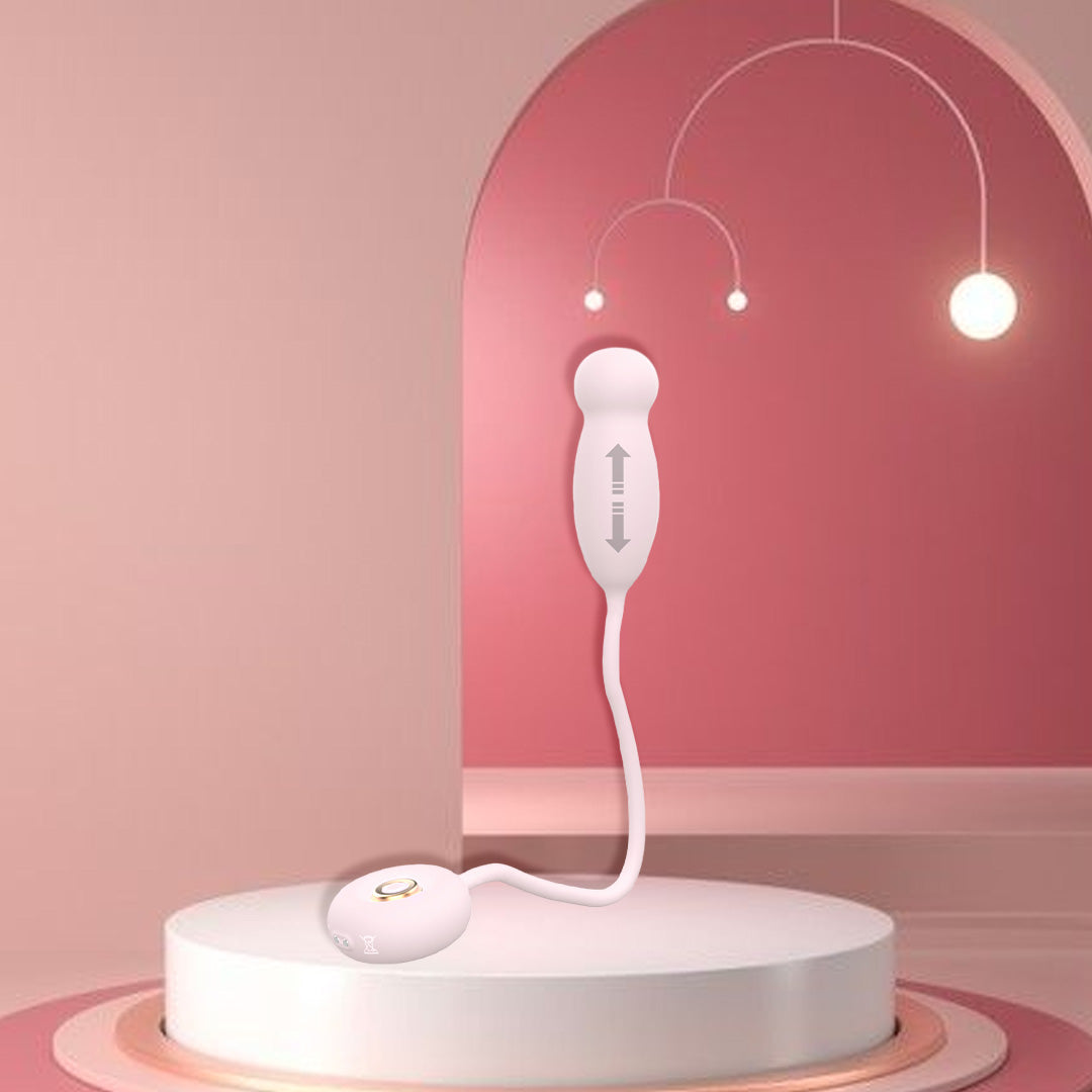 Remote Control & G Spot Thrusting Vibrator with Waterproof and Rechargeable