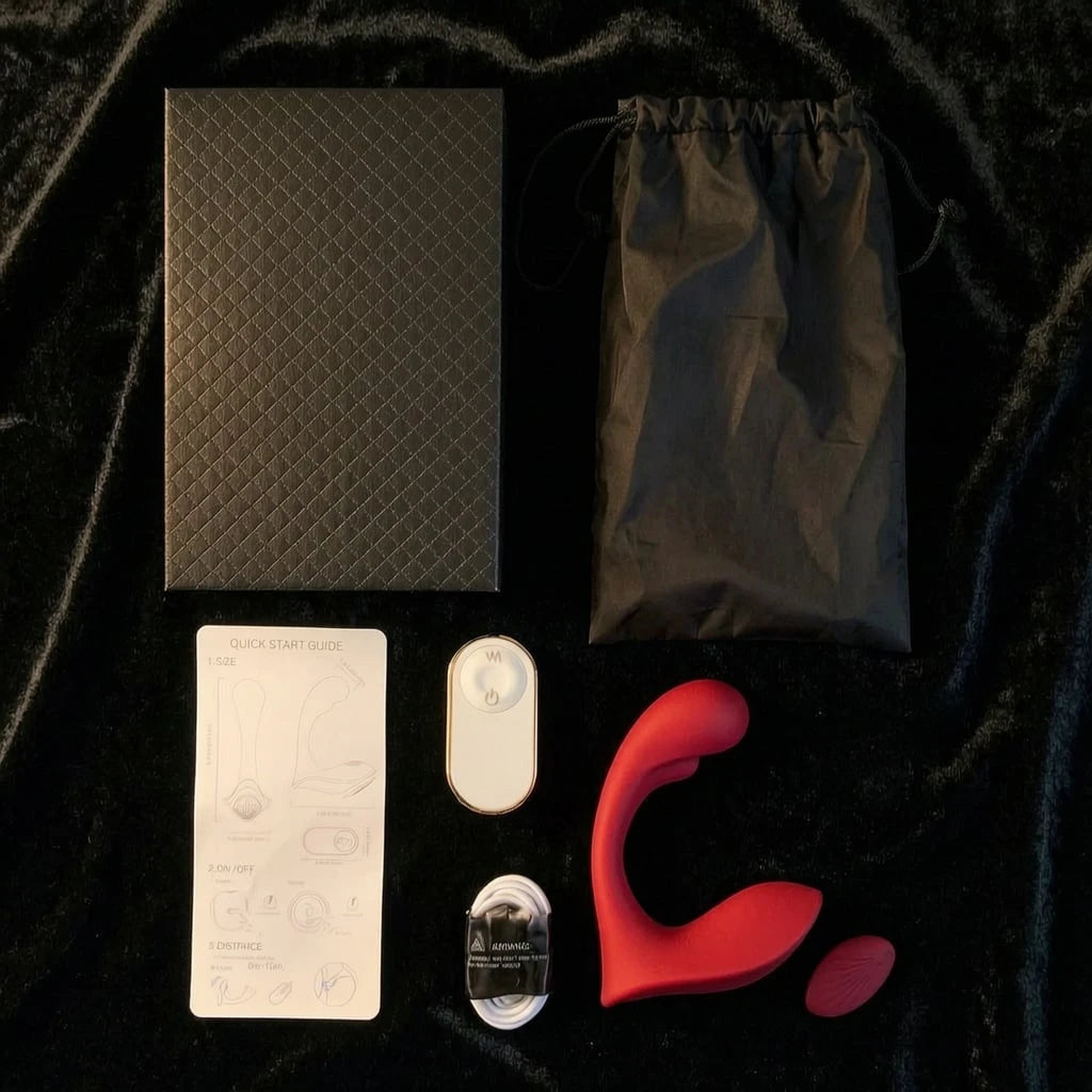 Remote Control and G Spot Stimulator Wearable Vibrator with Waterproof and Rechargeable Designs