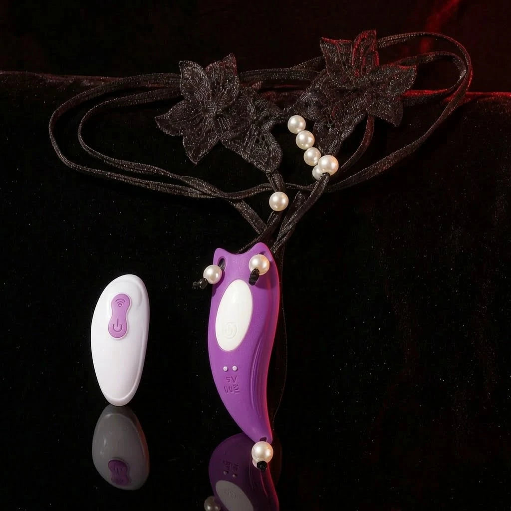 Remote Control for Couples Play Panty Vibrator with Waterproof and Rechargeable Designs