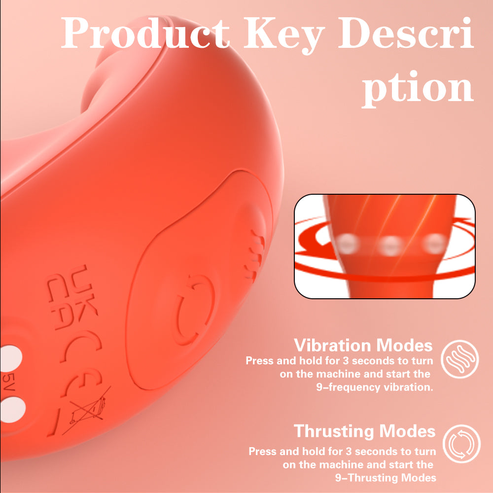 Rotating G Spot Stimulator Remote Vibrator with Waterproof and Rechargeable Designs