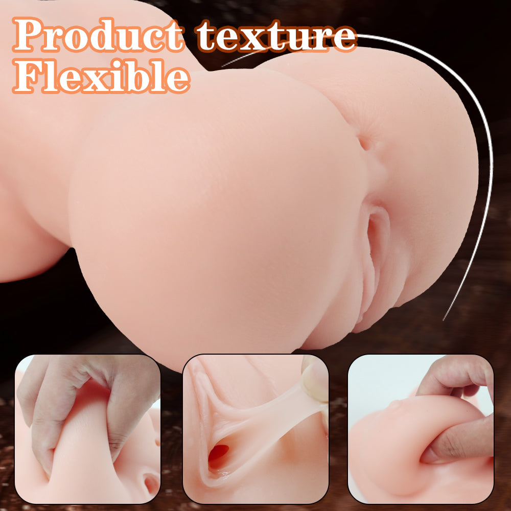 Small Sex Dolls Torso Male Masturbator Moria with realistic pussy