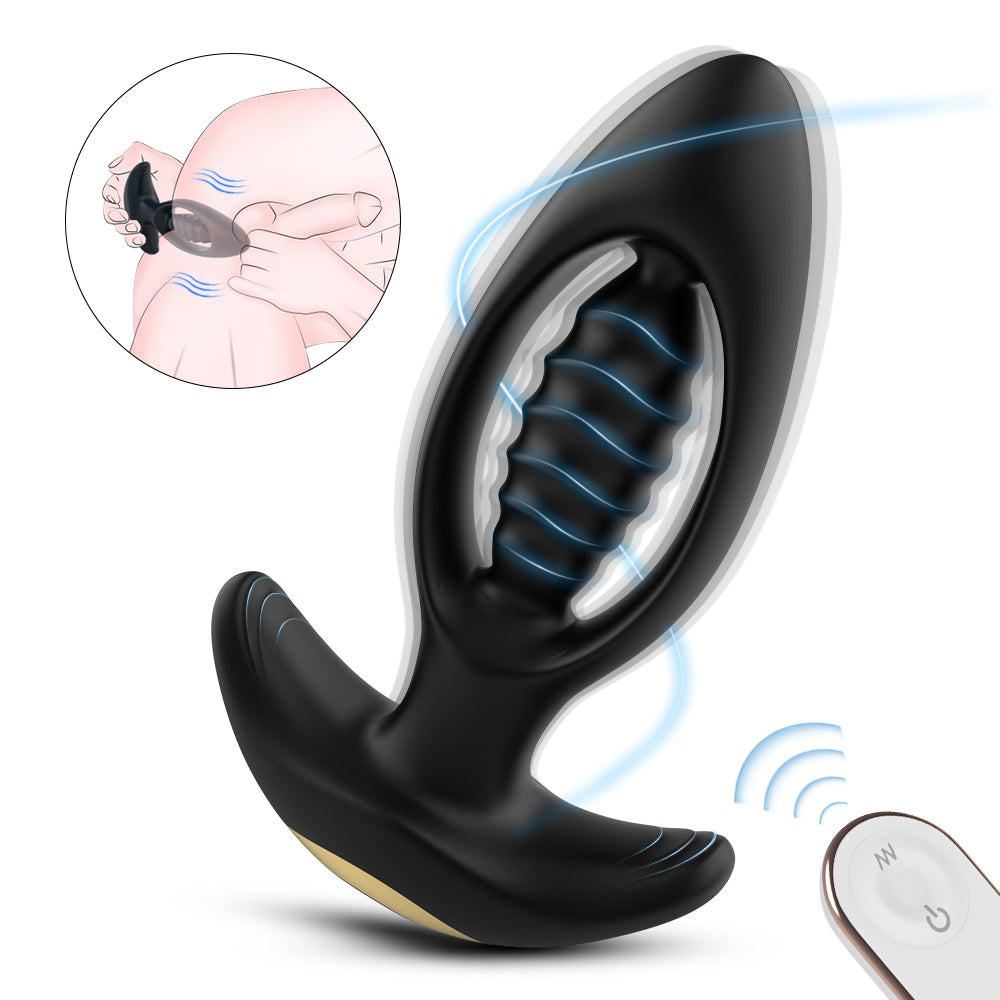 Small butt plug - best prostate massager with remote control