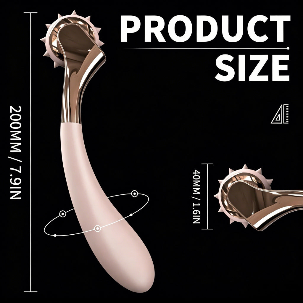 Tickling G Spot Vibrator with Waterproof and Rechargeable Designs