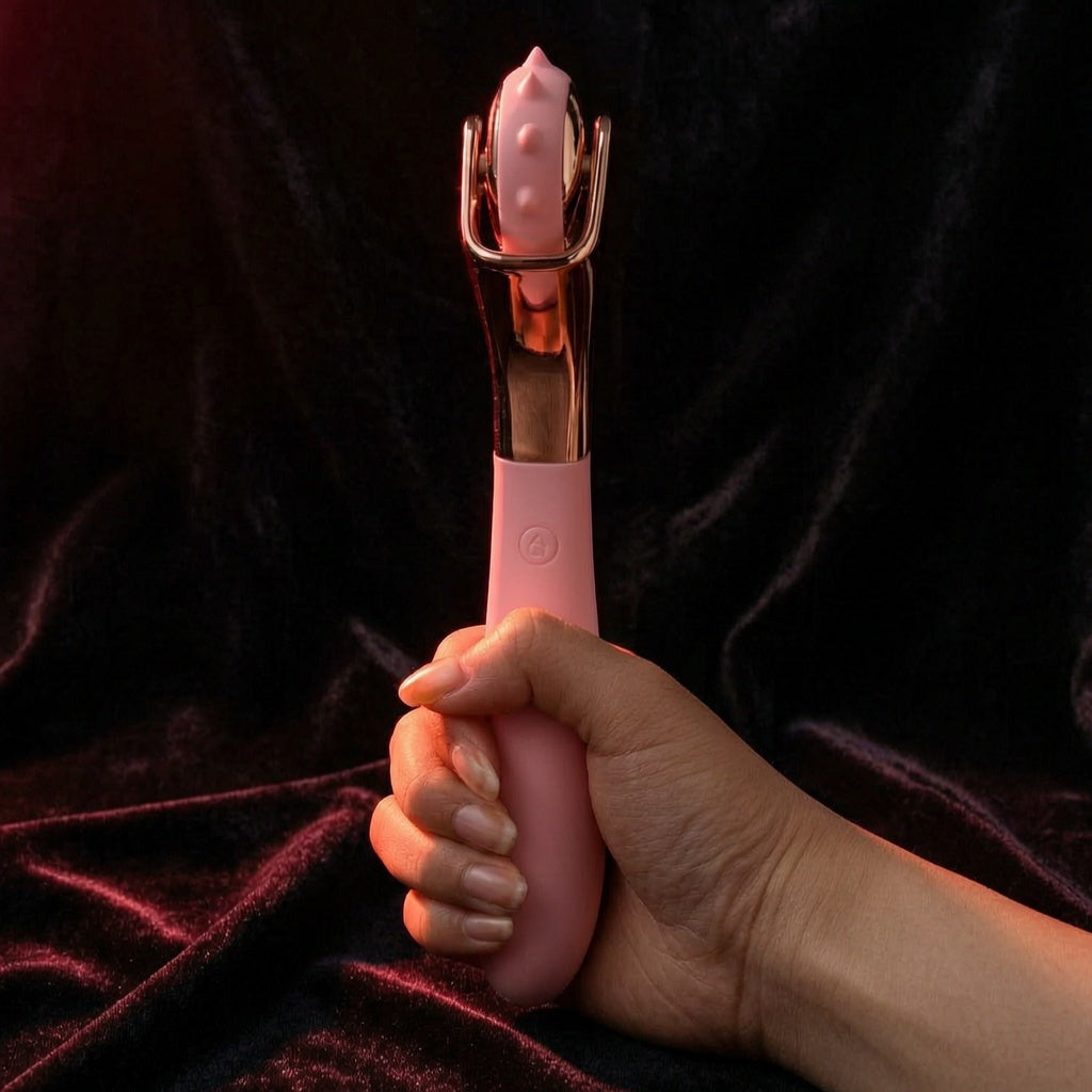 Tickling G Spot Vibrator with Waterproof and Rechargeable Designs