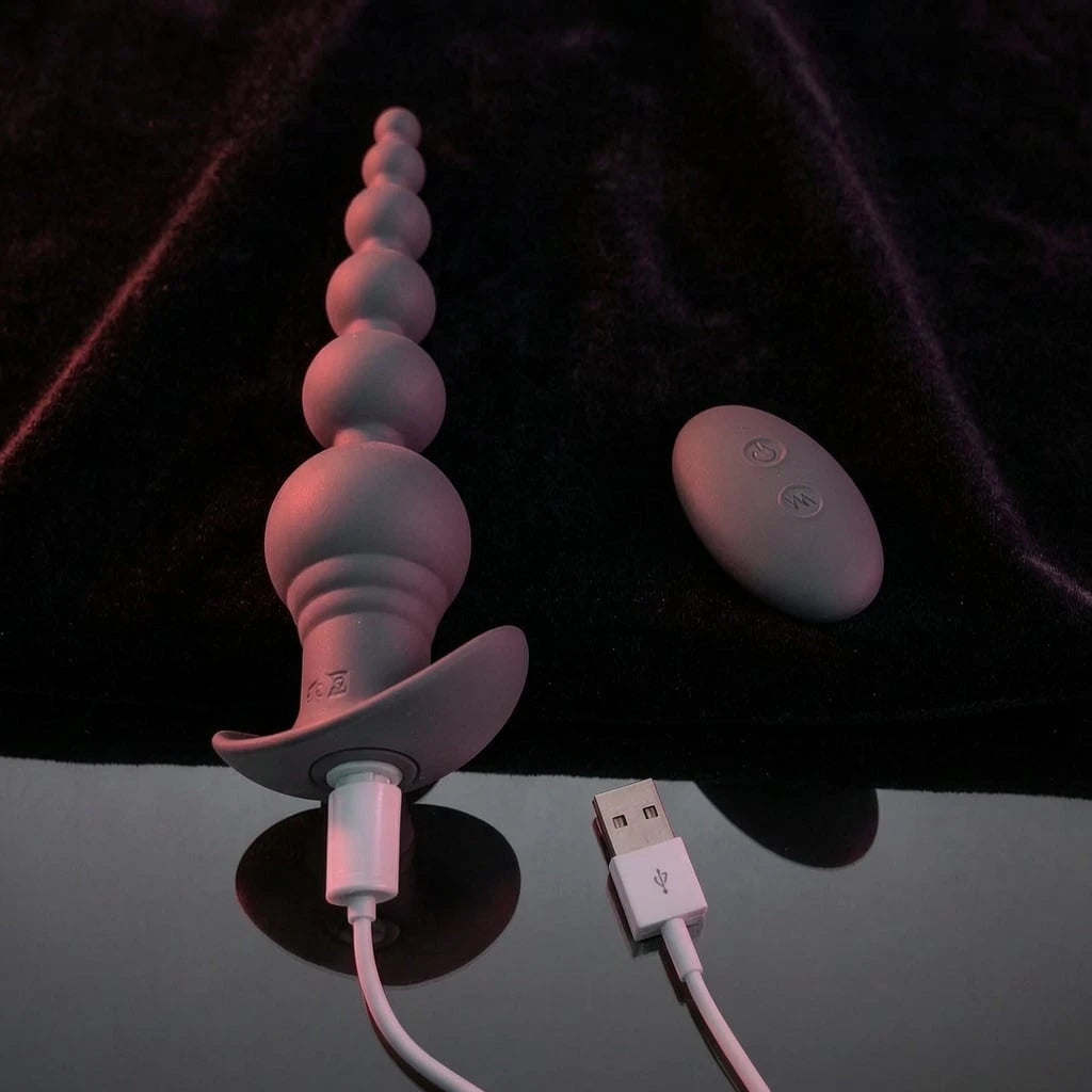 Wildhunni Vibrating Anal Beads - Remote Control & Gradual