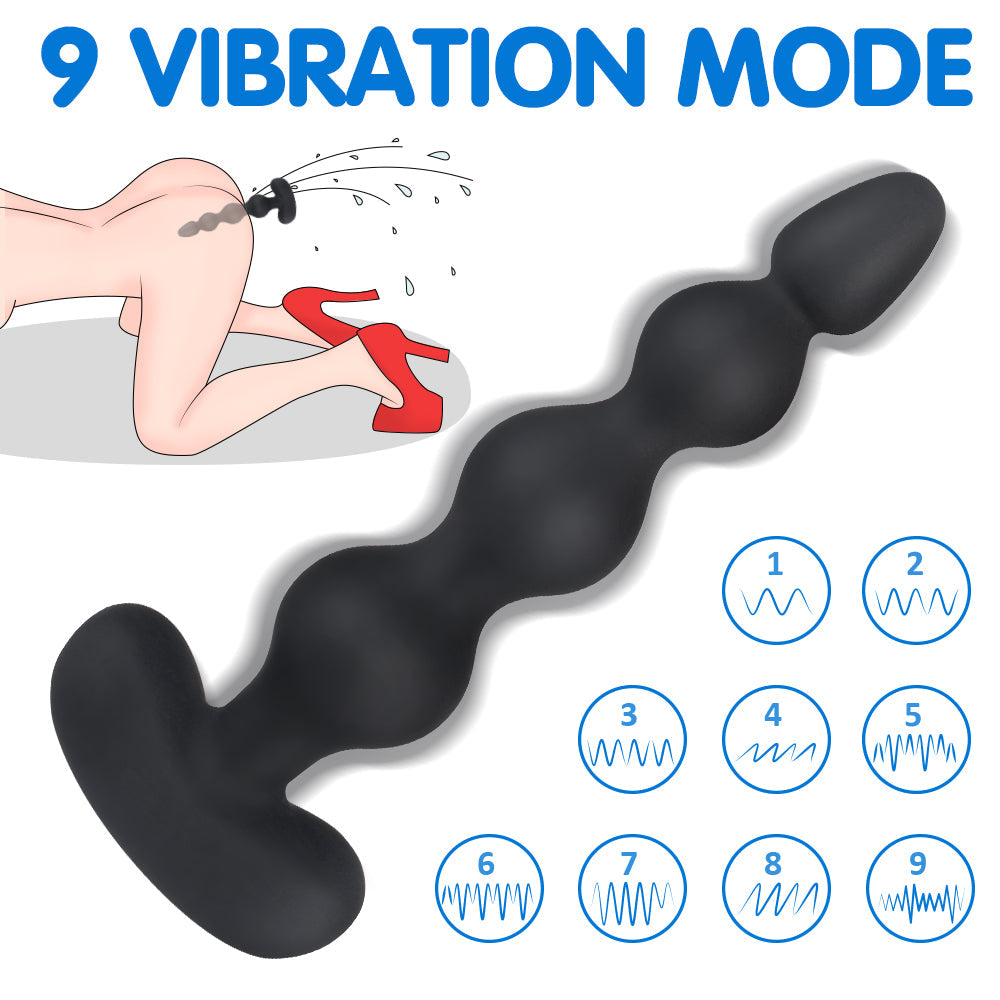Vibrating Anal Beads best Prostate Massager with remote control