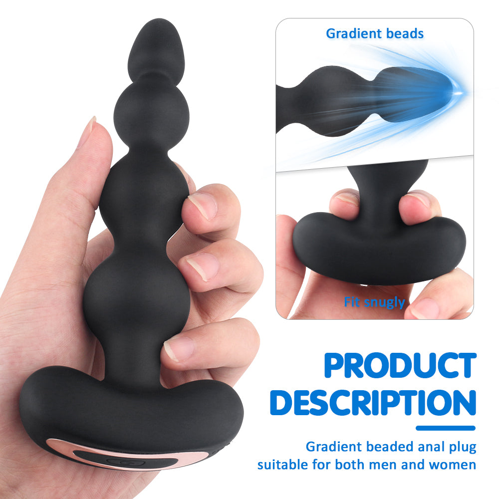 Vibrating Anal Beads best Prostate Massager with remote control