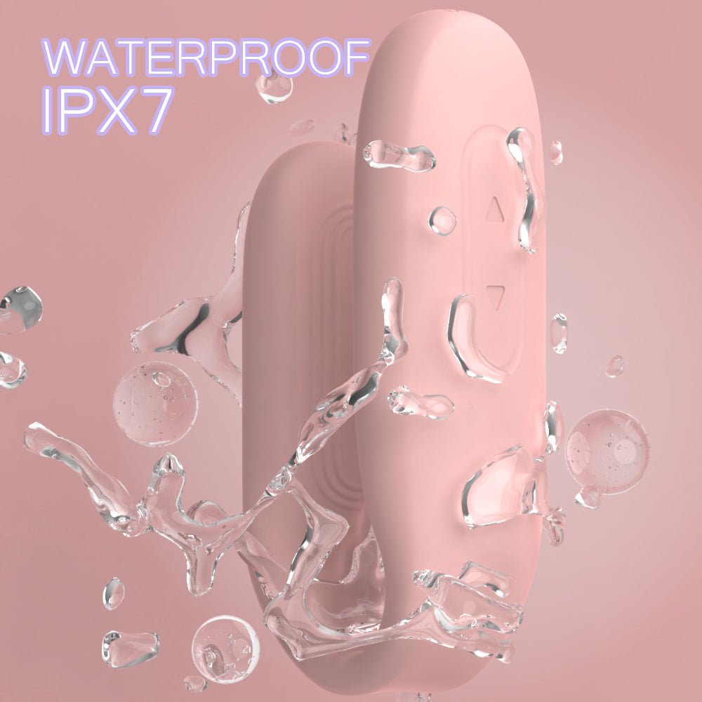 Wearable Panty Clitoral and Vaginal Stimulator Remote Control Vibrator with Waterproof and Rechargeable Designs