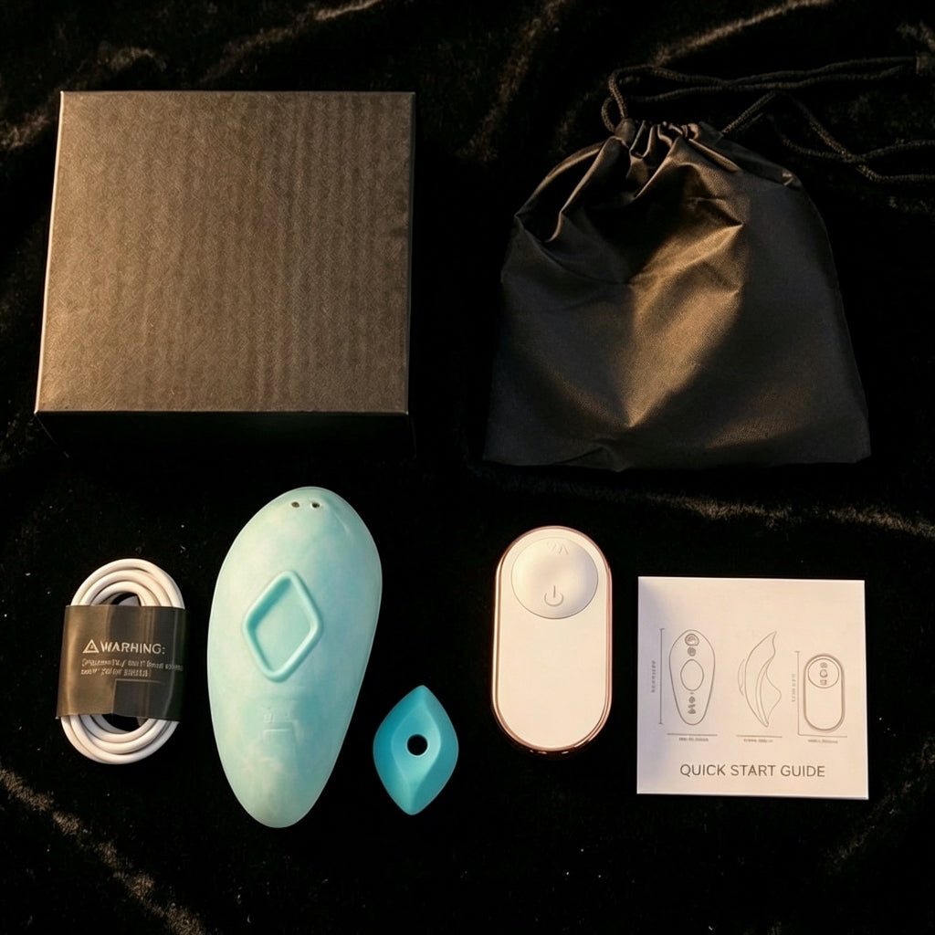 Wearable Clitoral and Vaginal Stimulator Panty Vibrator with Waterproof and Rechargeable Designs