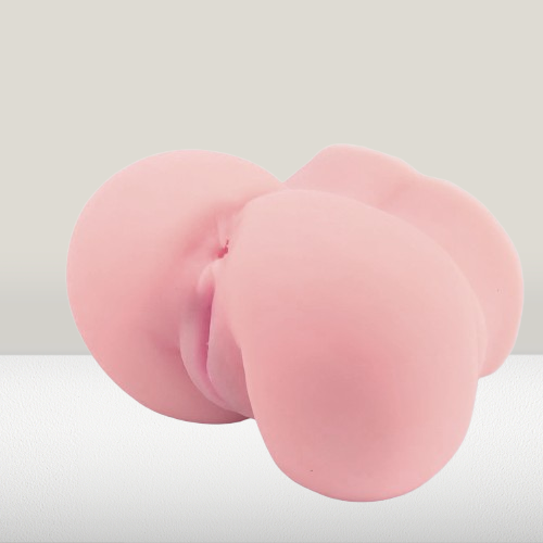Small Sex Dolls April Male Masturbator with realistic pussy. It is crafted from TPE, known for its soft and skin-like properties, and comes in a subtle pink hue that aims to mimic a natural skin tone.
