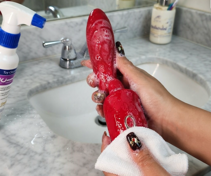 cleaning toys