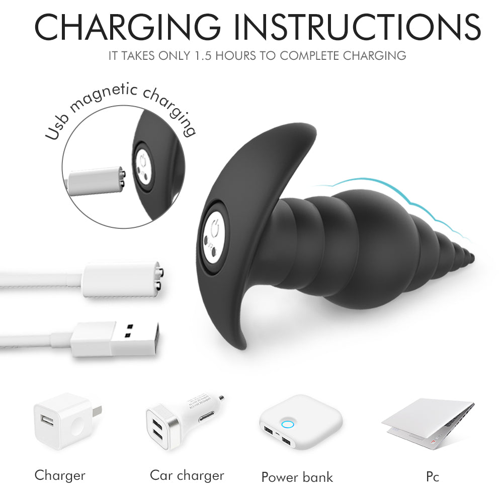 Cupid's Vibrating Butt Plug