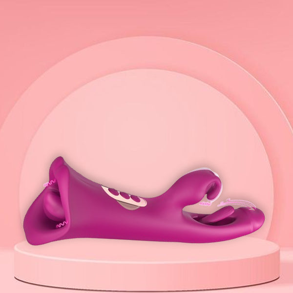 Clitoral & G Spot Stimulator Tongue Vibrator with Waterproof and Rechargeable Designs