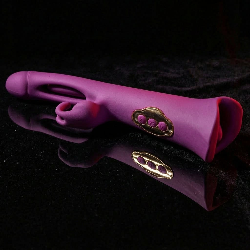 Clitoral & G Spot Stimulator Tongue Vibrator with Waterproof and Rechargeable Designs