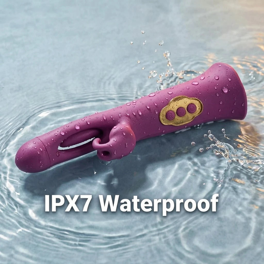 Clitoral & G Spot Stimulator Tongue Vibrator with Waterproof and Rechargeable Designs
