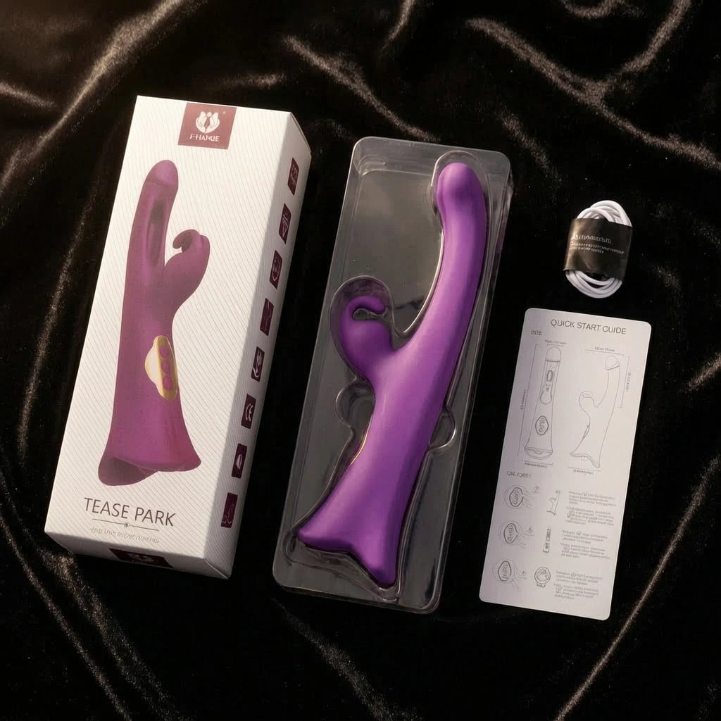 Clitoral & G Spot Stimulator Tongue Vibrator with Waterproof and Rechargeable Designs