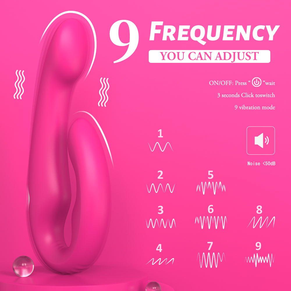 Fexi Dual End Remote Vibrator with Waterproof and Rechargeable Designs