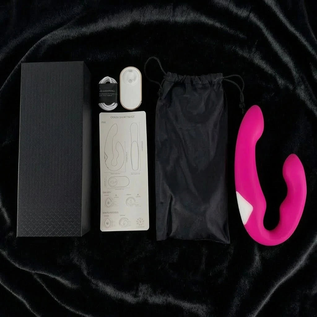 Fexi Dual End Remote Vibrator with Waterproof and Rechargeable Designs