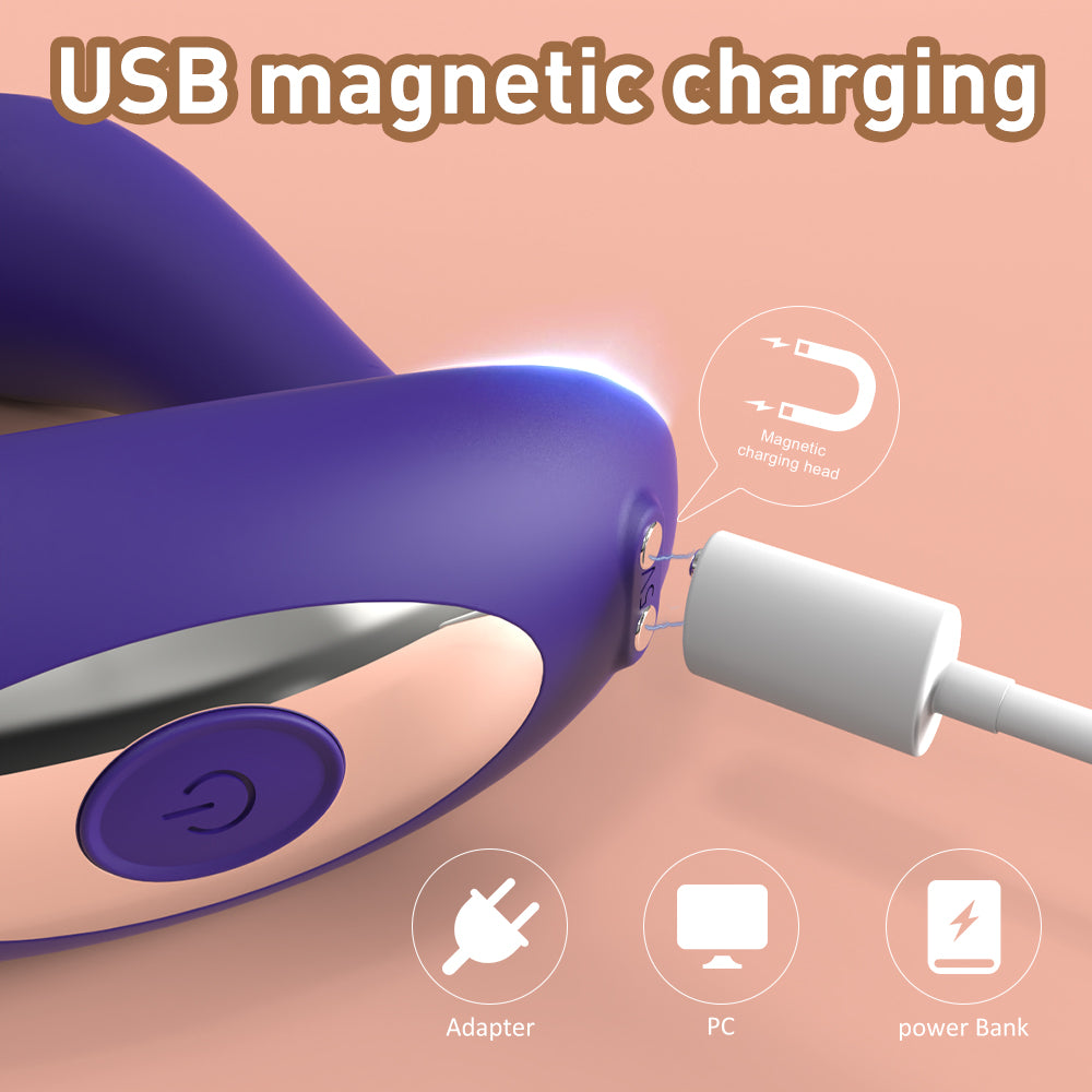 Anal & G Spot Stimulator Remote Vibrator with Waterproof and Rechargeable Designs