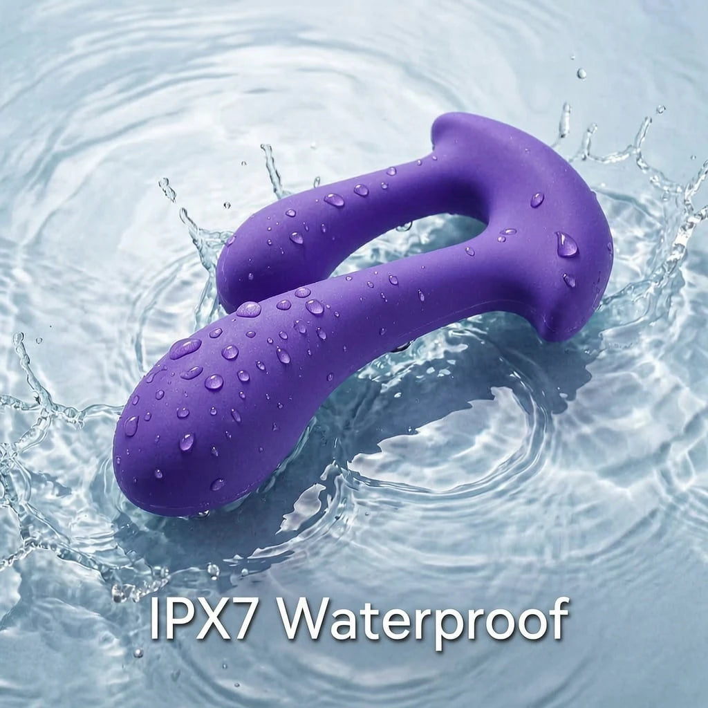 Anal & G Spot Stimulator Remote Vibrator with Waterproof and Rechargeable Designs