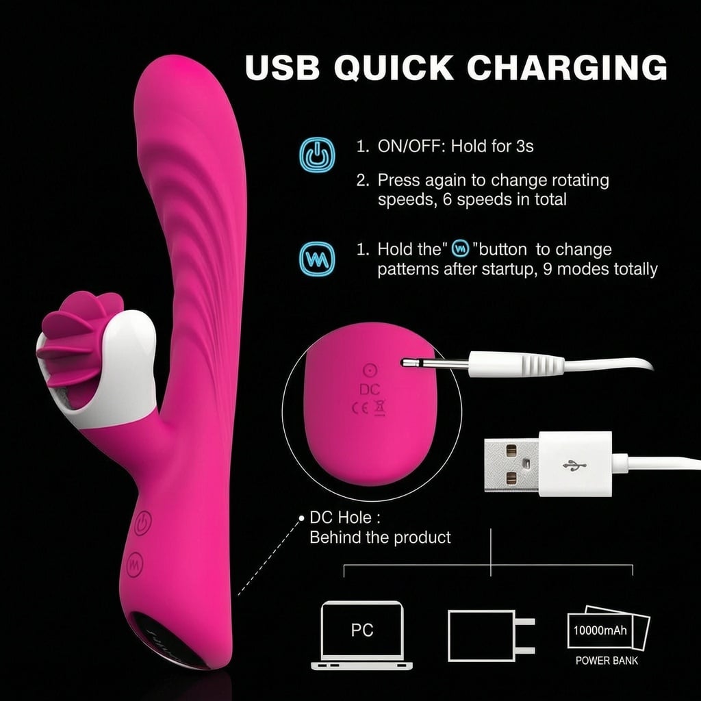 G Spot Vibrator Clitoral Stimulator with Waterproof and Rechargeable Designs