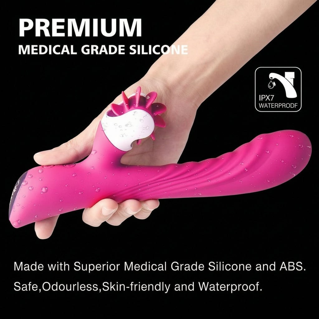 G Spot Vibrator Clitoral Stimulator with Waterproof and Rechargeable Designs