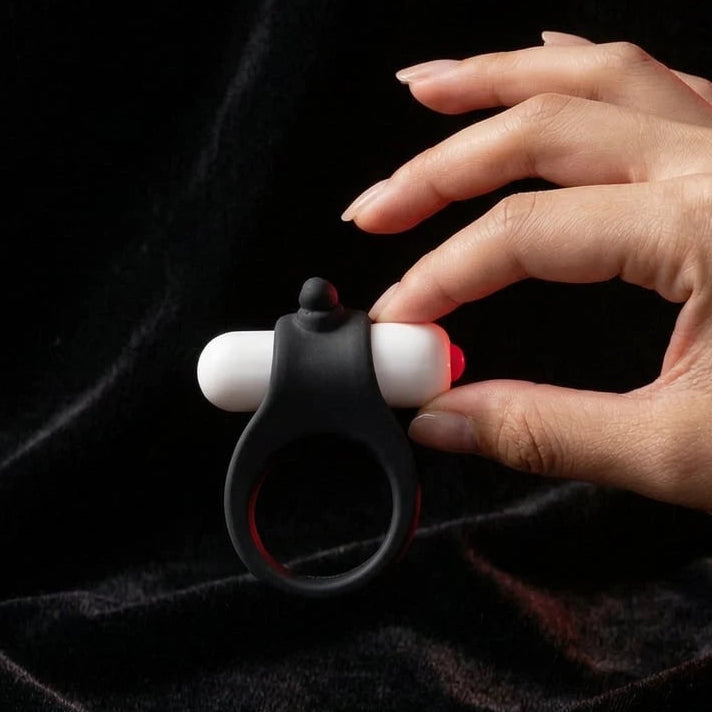 Happy Rabbit Cock Ring with Vibrating Bullet