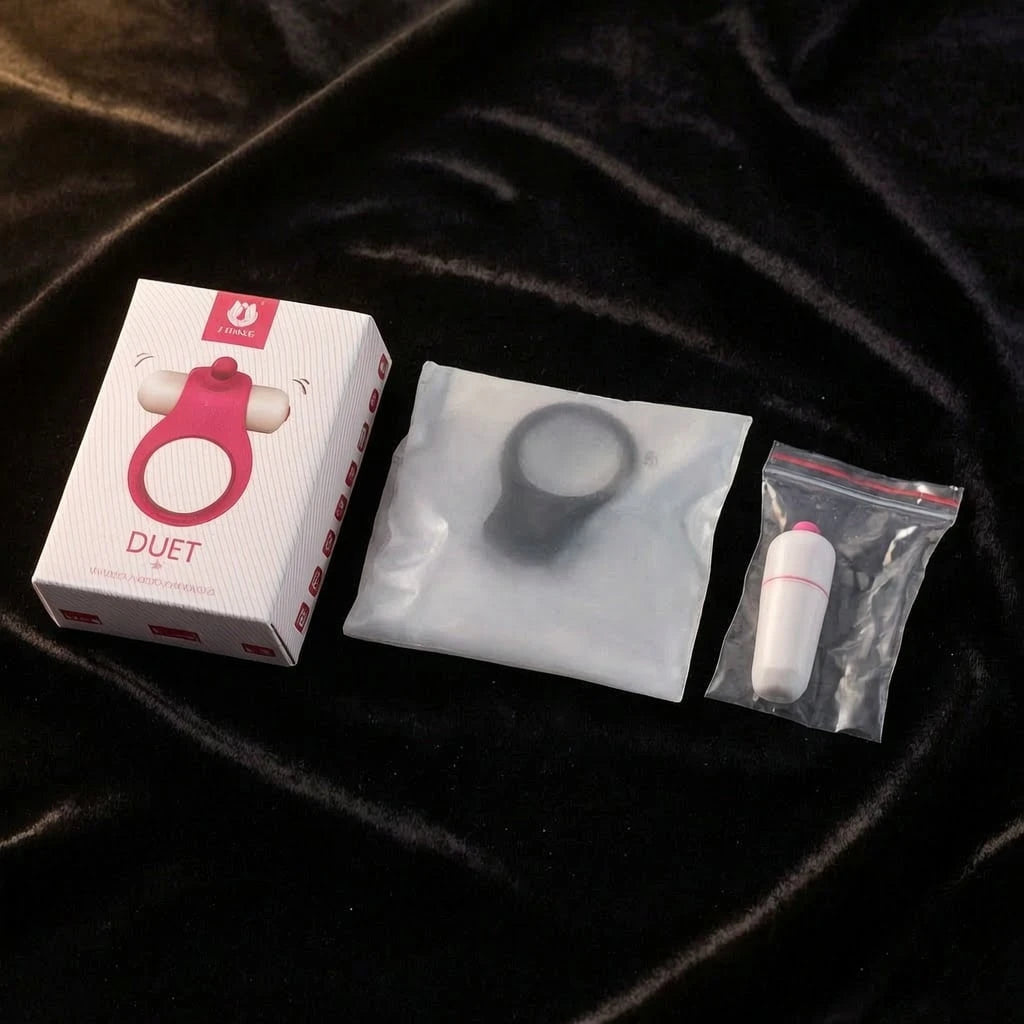 Happy Rabbit Cock Ring with Vibrating Bullet