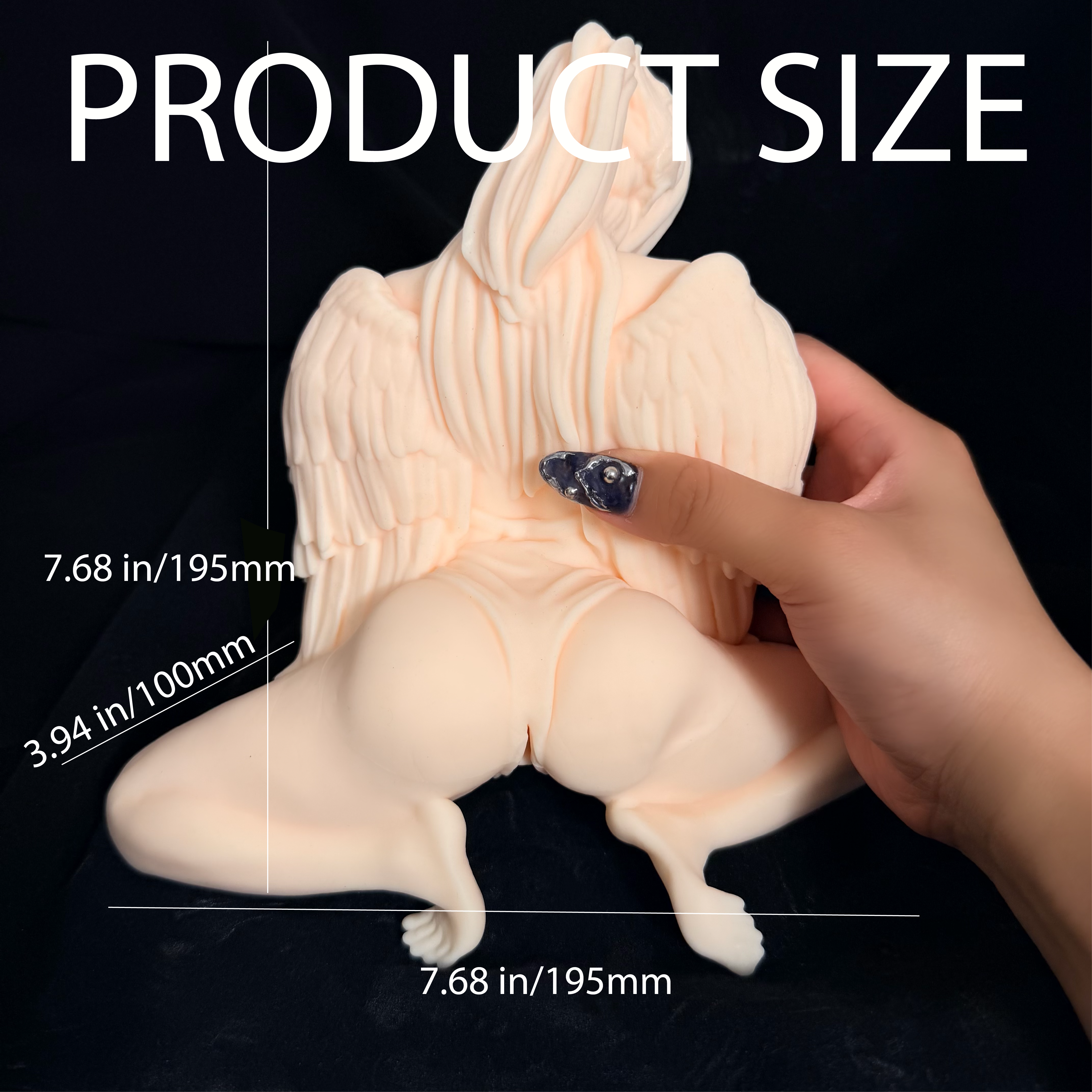 Male Stroker Small Fantasy Sex Doll Angel with realistic Pocket Pussy