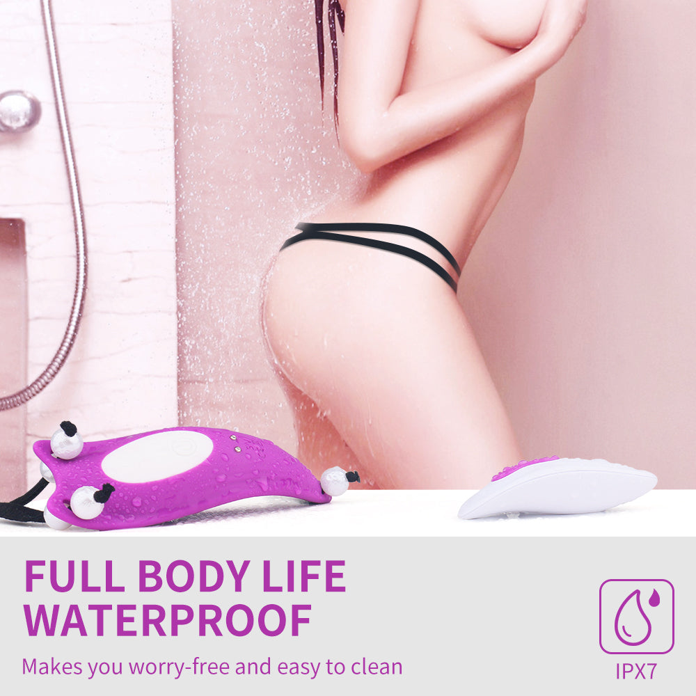 Remote Control for Couples Play Panty Vibrator  with Waterproof and Rechargeable Designs