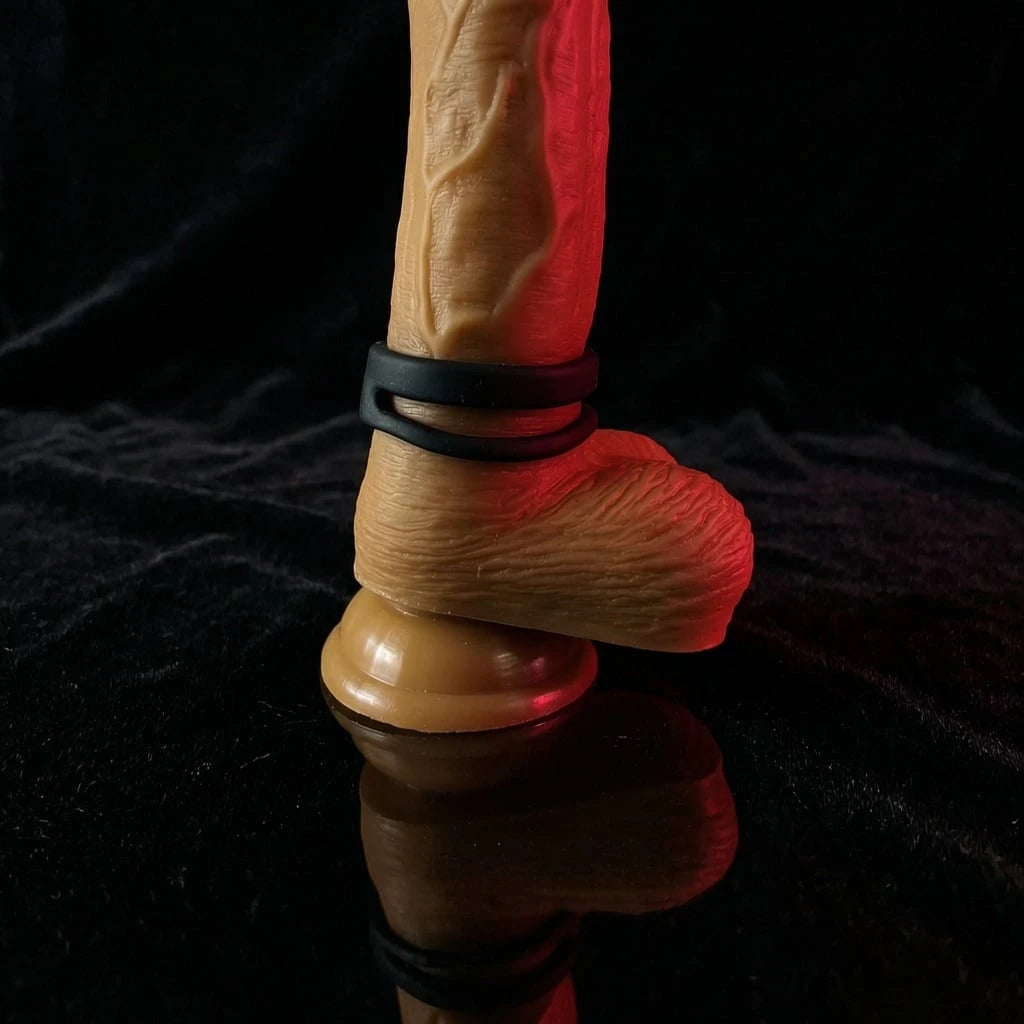 Silicone Cock Ring & Ball Ring - best for men Performan Enchancer