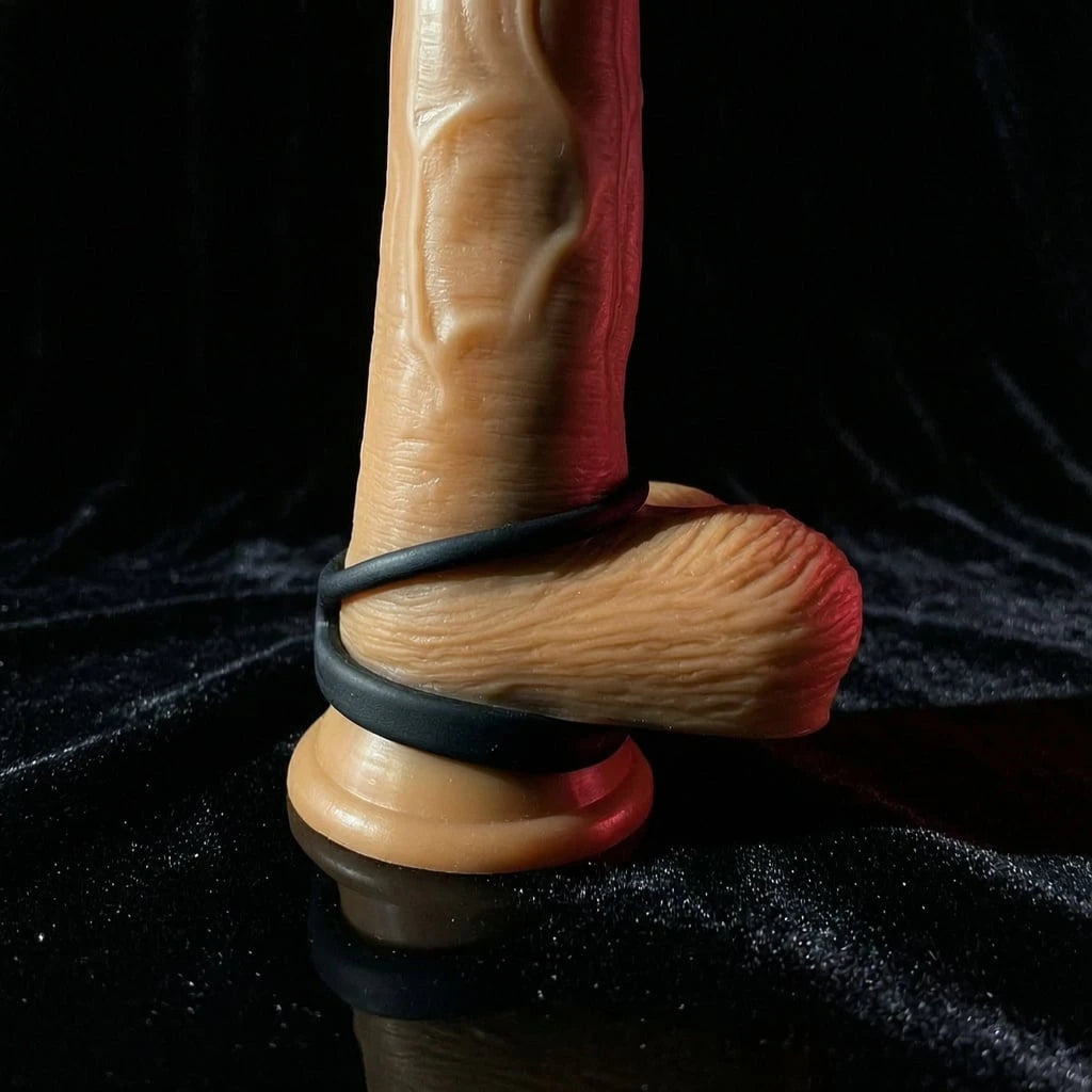 Silicone Cock Ring & Ball Ring - best for men Performan Enchancer