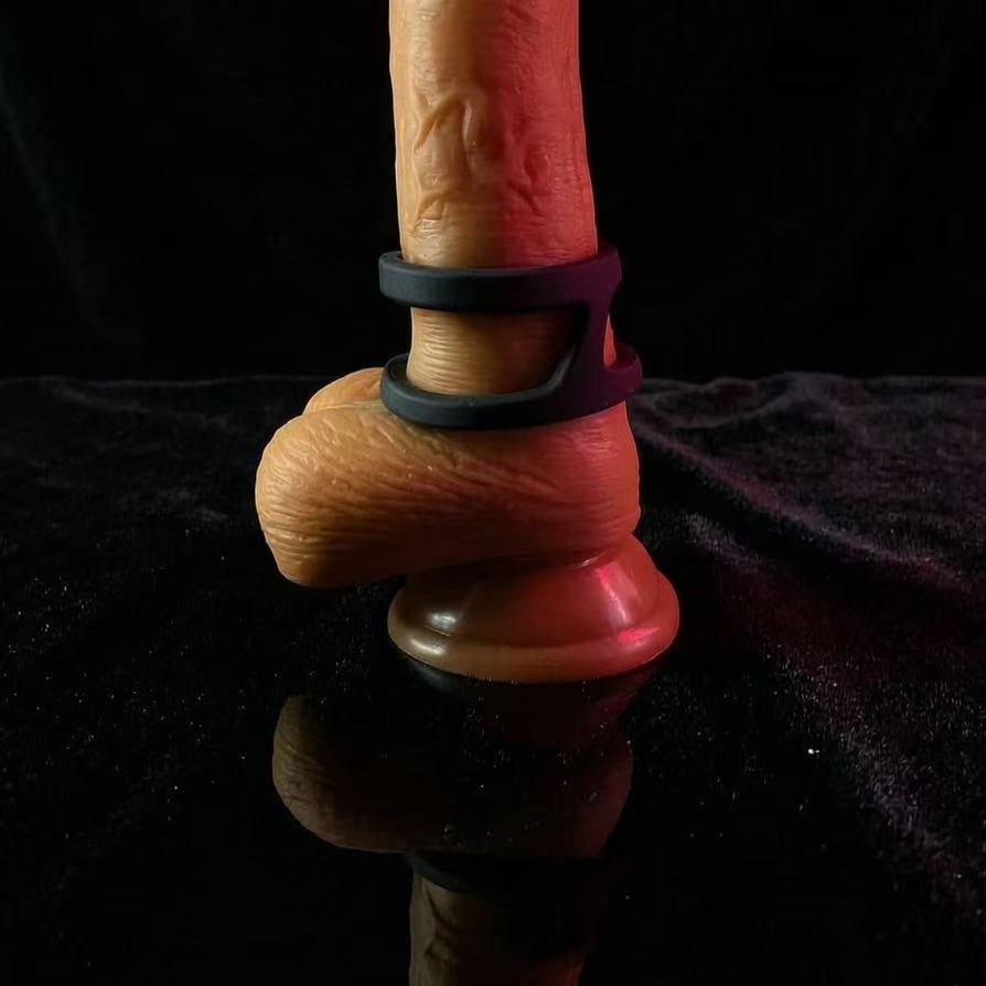 Adjustable Silicone Cock & Ball Rings for men 